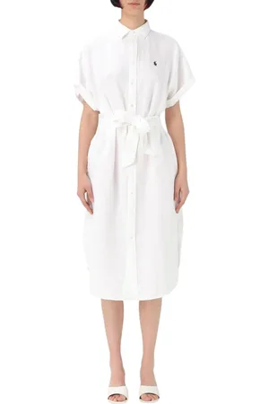 Ralph Lauren Donna, Abiti, Bianco, L, new