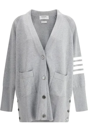 Thom Browne Donna, Maglie, Grigio, 2Xs, new
