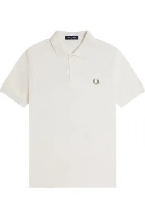 Fred Perry Uomo, Top, Bianco, L, new