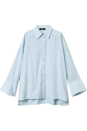 Twin-Set Donna, Camicette , Blu, S, new