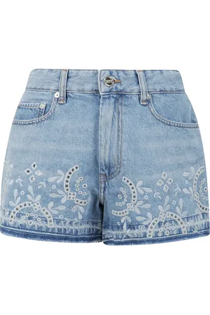 Ganni Donna, Pantaloncini, Blu, W25, new