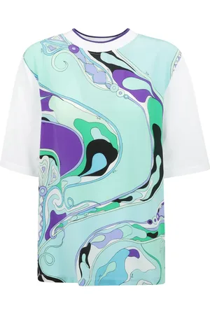 Emilio Pucci Donna, Top, Multicolore, M, new
