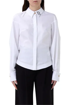 Elisabetta Franchi Donna, Camicette , Bianco, XL, new