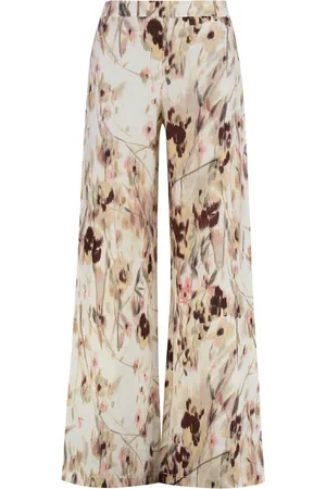 120% Lino Donna, Pantaloni, Multicolore, S, new