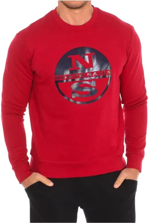 North Sails Uomo, Felpe, Rosso, XL, new