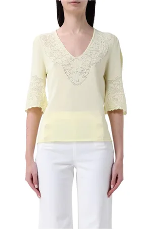 Twin-Set Donna, Camicette , Giallo, S, new