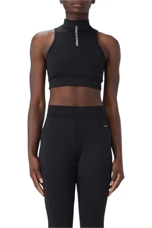 Armani Exchange Donna, Top, Nero, L, new