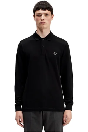 Fred Perry Uomo, Top, Nero, L, new