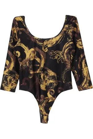 VERSACE Donna, Top, Nero, 3Xs, new
