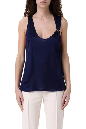 Elisabetta Franchi Donna, Top, Blu, S, new