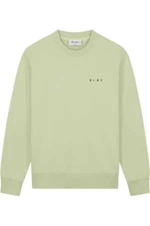 OLAF HUSSEIN Uomo, Felpe, Verde, L, new
