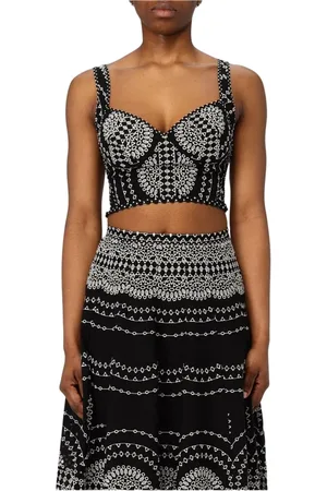 CHARO RUIZ IBIZA Donna, Top, Nero, M, new