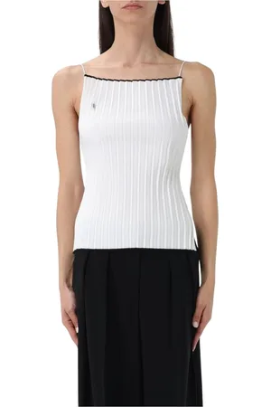 Jacquemus Donna, Top, Bianco, M, new