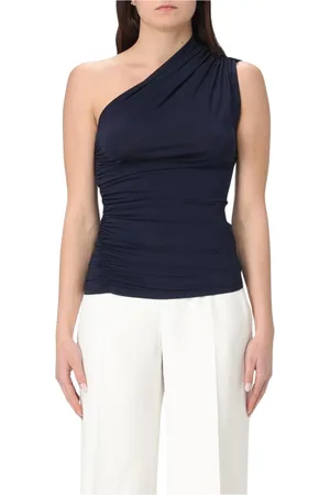 Elisabetta Franchi Donna, Top, Blu, XL, new