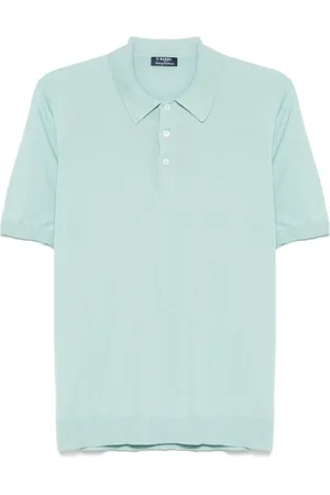 BARBA Uomo, Top, Blu, L, new