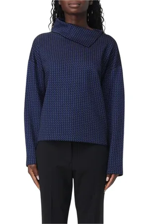 Emporio Armani Donna, Maglie, Blu, L, new