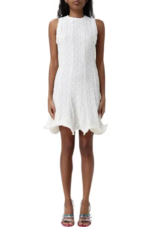 Msgm Donna, Abiti, Bianco, XS, new