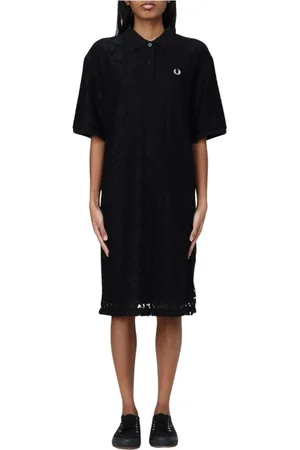 Fred Perry Donna, Abiti, Nero, S, new