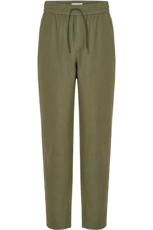 40 Weft Uomo, Pantaloni, Verde, S, new