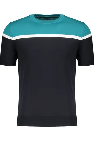 MOORER Uomo, Top, Multicolore, 2Xl, new