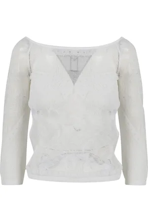 Alberta Ferretti Donna, Camicette , Bianco, 2Xs, new