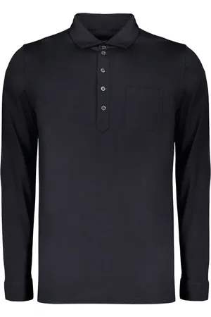 MOORER Uomo, Top, Blu, XL, new
