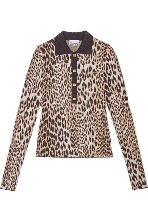 Ganni Donna, Top, Multicolore, S, new