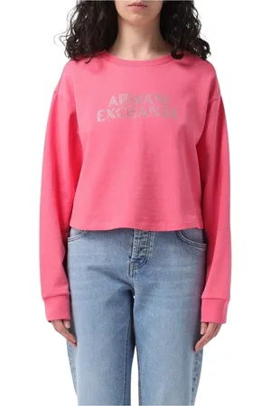 Armani Exchange Donna, Maglie, Rosa, L, new