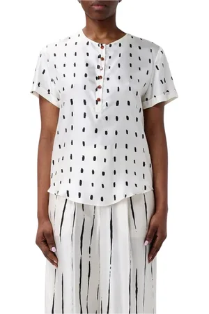 ALYSI Donna, Camicette , Bianco, XS, new