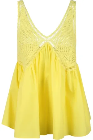 P.A.R.O.S.H. Donna, Top, Giallo, XS, new