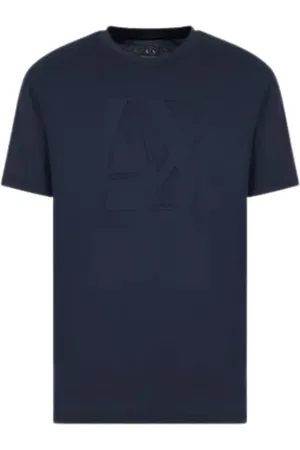 Armani Exchange Uomo, Top, Blu, M, new