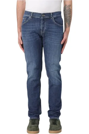 Dondup Uomo, Jeans, Blu, W38, new