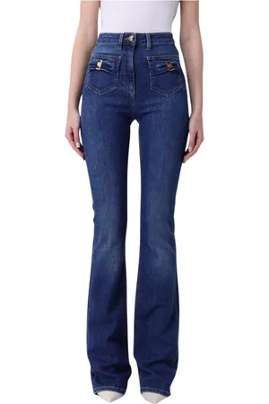 Elisabetta Franchi Donna, Jeans, Blu, W29, new