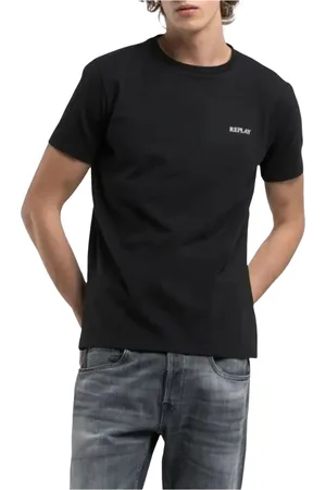 Replay Uomo, Top, Nero, XL, new
