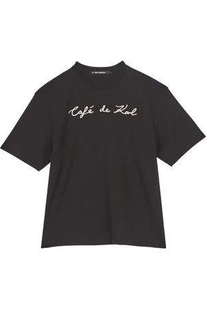 Karl Lagerfeld Donna, Top, Nero, XS, new