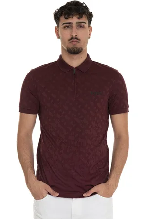 HUGO BOSS Uomo, Top, Rosso, M, new