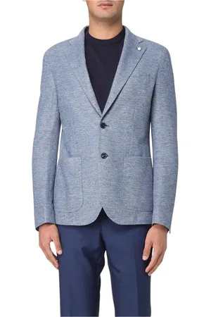 LUIGI BIANCHI MANTOVA Uomo, Giacche, Blu, L, new