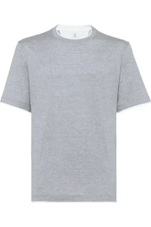 Brunello Cucinelli Uomo, Top, Grigio, XL, new
