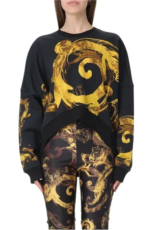 VERSACE Donna, Felpe, Nero, S, new