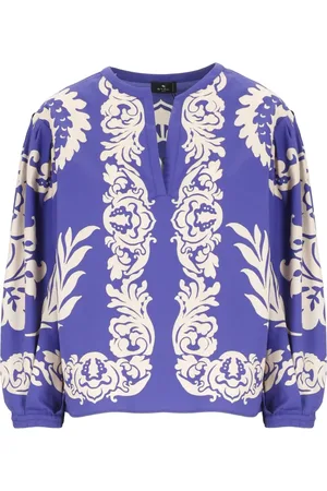 Etro Donna, Camicette , Viola, S, new