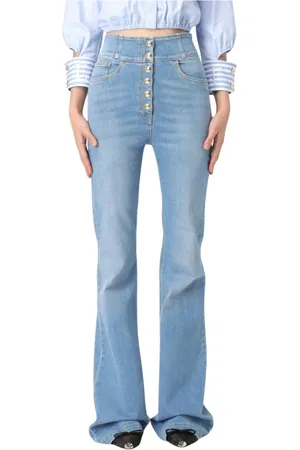 Elisabetta Franchi Donna, Jeans, Blu, W28, new