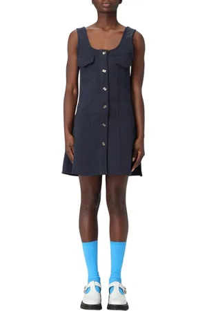 Ganni Donna, Abiti, Blu, M, new