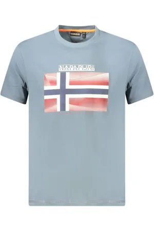 Napapijri Uomo, Top, Blu, XL, new