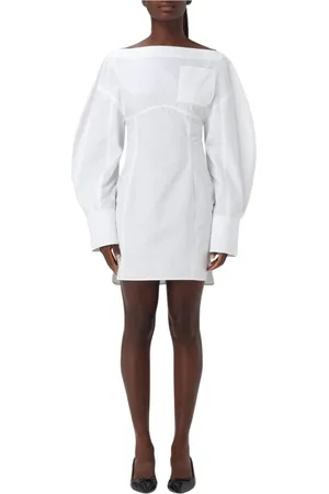 Jacquemus Donna, Abiti, Bianco, 2Xs, new