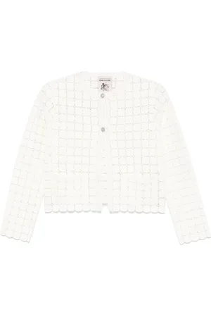 SEMICOUTURE Donna, Maglie, Bianco, M, new
