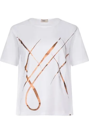 HERNO Donna, Top, Bianco, L, new