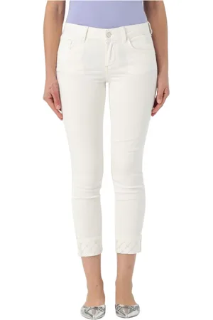 Liu Jo Donna, Jeans, Bianco, W30, new