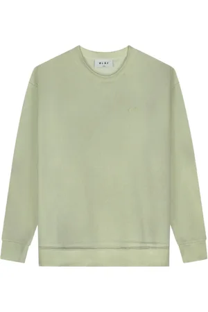 OLAF HUSSEIN Uomo, Felpe, Verde, L, new