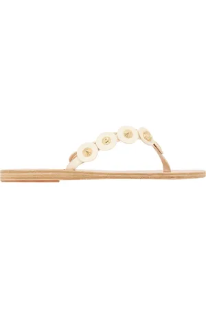 Ancient Greek Sandals Donna, Scarpe, Bianco, 37 EU, new