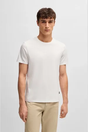 HUGO BOSS Uomo, Top, Bianco, XL, new